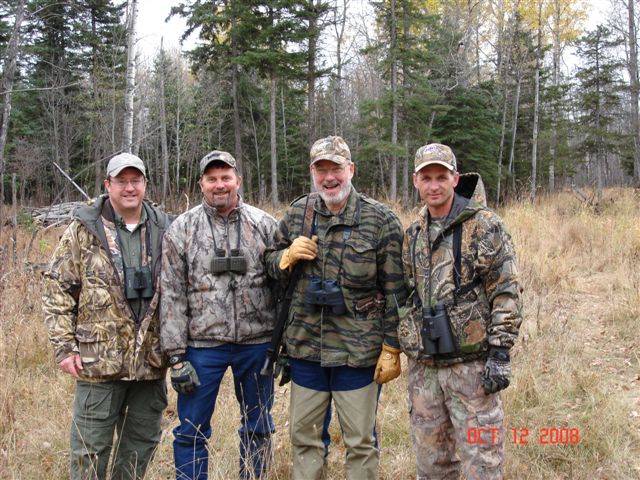 The Tennessee Bunch after an elk hunt in Saskatchewan Canada