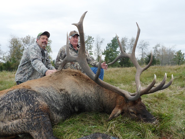 Danny and Tommy after elk hunting in Saskatchewan Canada